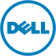 Blue Dell logo consisting of the word DELL in bold, stylized letters within a blue circle, with the E tilted, on a transparent background.